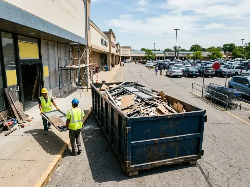 retail-store-renovation-debris-003 — frequently asked questions, Roll-off Dumpster Rentals in Forest Lake, MN